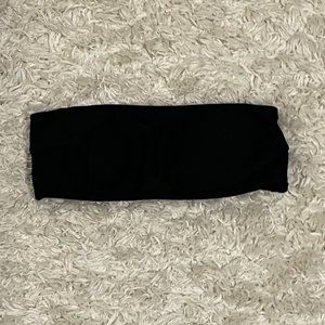 Garage Ribbed Bandeau Bikini Top